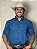 Camisa Country Xadrez Manga Curta Masculina Western Texas - Imagem 1