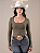 Body Texas Farm Original Manga Longa Canelado Neutral Agro - Imagem 5