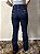 Calça Country Feminina Jeans Cintura Alta Barra Larga Texas - Imagem 8