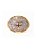 Fivela Texas Farm Original Country Prata e Dourada Western - Imagem 1