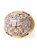 Fivela Texas Farm Original Country Prata e Dourada Western - Imagem 3