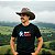 Camiseta Masculina Preta Country Manga Curta Paint Horse - Imagem 3