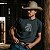 Camiseta Masculina Preta Country Manga Curta Paint Horse - Imagem 5