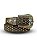Cinto Feminino Country Brilho Strass Pelo Sintético Western - Imagem 3