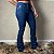 Calça Feminina Jeans Brilho American Country Flare Western - Imagem 3