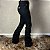 Calça Feminina Flare Jeans Brilho American Country Preta - Imagem 3