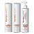 Kit Acquaflora Forma Curvas: Shampoo, Condicionador e Creme Modelador Crespos - Imagem 1