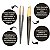 Kit Pinça Reta Tw-048fhqh + Chanfrada TW-048HQH Klass Vough - Imagem 2