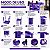 Carrinho Auxiliar Profissional Dompel Vegas Roxo - Imagem 6