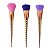 Kit Pincel Para Maquiagem Le Vangee Unicórnio Dourado C/5 - Imagem 4