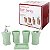 Kit Banheiro Jacki Design Kit Crystal Love Verde Ayj17173 - Imagem 1