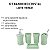 Kit Banheiro Jacki Design Kit Crystal Love Verde Ayj17173 - Imagem 2