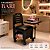 Ciranda Com Mesa Manicure Dompel Bari Preta - Imagem 3