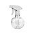 Pulverizador Bolinha Pet Transparente C/branco Santa Clara 280ml Ref. 1724 - Imagem 1