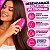 Escova Para Desembaraçar Ricca Flex Hair Rosa Cód. 118 - Imagem 2