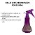 Belliz Vertix Borrifador Plástico Tubo Roxo 275ml Cod.3007 - Imagem 2