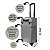 Maleta Carrinho Rubys 2 Andares e 4 Rodinhas Prata Fs-w1204a - Imagem 3