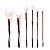 Macrilan Mademoiselle Kit de Pincéis Com 6 Ed004 - Imagem 3
