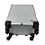 Maleta Carrinho Rubys 2 Andares e 4 Rodinhas Prata Fs-w1200a - Imagem 7