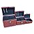 Kit Com 3 Maletas Cor Rosa Cisne Ruby's Ref: Csn-a133 - Imagem 2