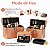 Kit com 3 Maletas de Maquiagem Cisne Salmão Csn-a133 - Imagem 16