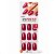 Unhas Autocolantes Kiss Ny Impress Ruby Bailarina Bipam515br - Imagem 1