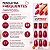 Unhas Autocolantes Kiss Ny Impress Ruby Bailarina Bipam515br - Imagem 6