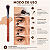 Pincel Klass Vough Brown Line Para Aplicar Base e Corretivo 33A - Imagem 6