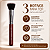 Pincel Klass Vough Brown Line Para Base e Corretivo 37 - Imagem 5