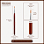 Pincel Klass Vough Brown Line Para Delineador 13 - Imagem 4