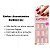 Unhas Autocolantes Kiss Ny Impress Bubble Gu Curto Bip015 - Imagem 2
