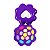 Kit de Maquiagem Flowers Luisance Turma da Lú Cor Roxo Lt280 - Imagem 2