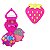 Kit de Maquiagem Moranguito Luisance Turma da Lú Cor Rosa Lt646 - Imagem 3