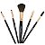 Kit Pincel Para Maquiagem Meily's Preto Mkp-500 - Imagem 3