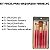 Kit Pincel Para Maquiagem Vermelho Mkp-500 - Imagem 2