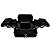 Maleta de Maquiagem Rubys Preta Fs-1192c - Imagem 4