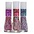 Kit Esmalte Dailus Babado e Gliteria 8ml C/3 - Imagem 1