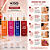 Kit Kiss New York Body Splash: Lady In Red, Sweet Heart, Sun Kisses, Night Love 200ml - Imagem 6