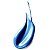 Esmalte Cremoso Vult Efeito Gel Paz e Amor Blue Festival 8ml - Imagem 4
