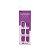 Unhas Autocolantes Kiss Ny Impress Curto Lilac Sky Imc26y2b - Imagem 1
