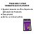 Pincel Meily´s Para Sobrancelhas e Cilios Roxo Ref. Mac-294 - Imagem 2