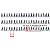 Cílios Tufinhos Ludovicus Premier Eyelash Thickest Flare Medium Black - Imagem 3