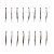 Cilios Individuais Ludovicus Premier Eyelash Single Medium Black - Imagem 4