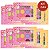 Kit C/10 Ruby Rose Paleta Glitter Color Fest 10g Ref.hb-8408 - Imagem 1