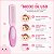 Pente Belliz Ricca Baby Rosa Cod.389 - Imagem 5
