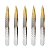 Kit Belliz Enox Pinça Silver Gold Ponta Fina Ref. 1702 C/5 - Imagem 1