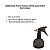 Borrifador Plástico Belliz Vertix Salon Spray Preto 350ml Cod.3006 - Imagem 2