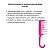 Pente Ricca Belliz Shower Cachos Rosa Cod.581 - Imagem 3