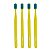Kit Escova Dental Extra Macia Kess Pro Pocket Belliz Verde C/4 - Imagem 1