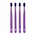 Kit Escova Dental Extra Macia Kess Pro Pocket Belliz Roxo C/4 - Imagem 1